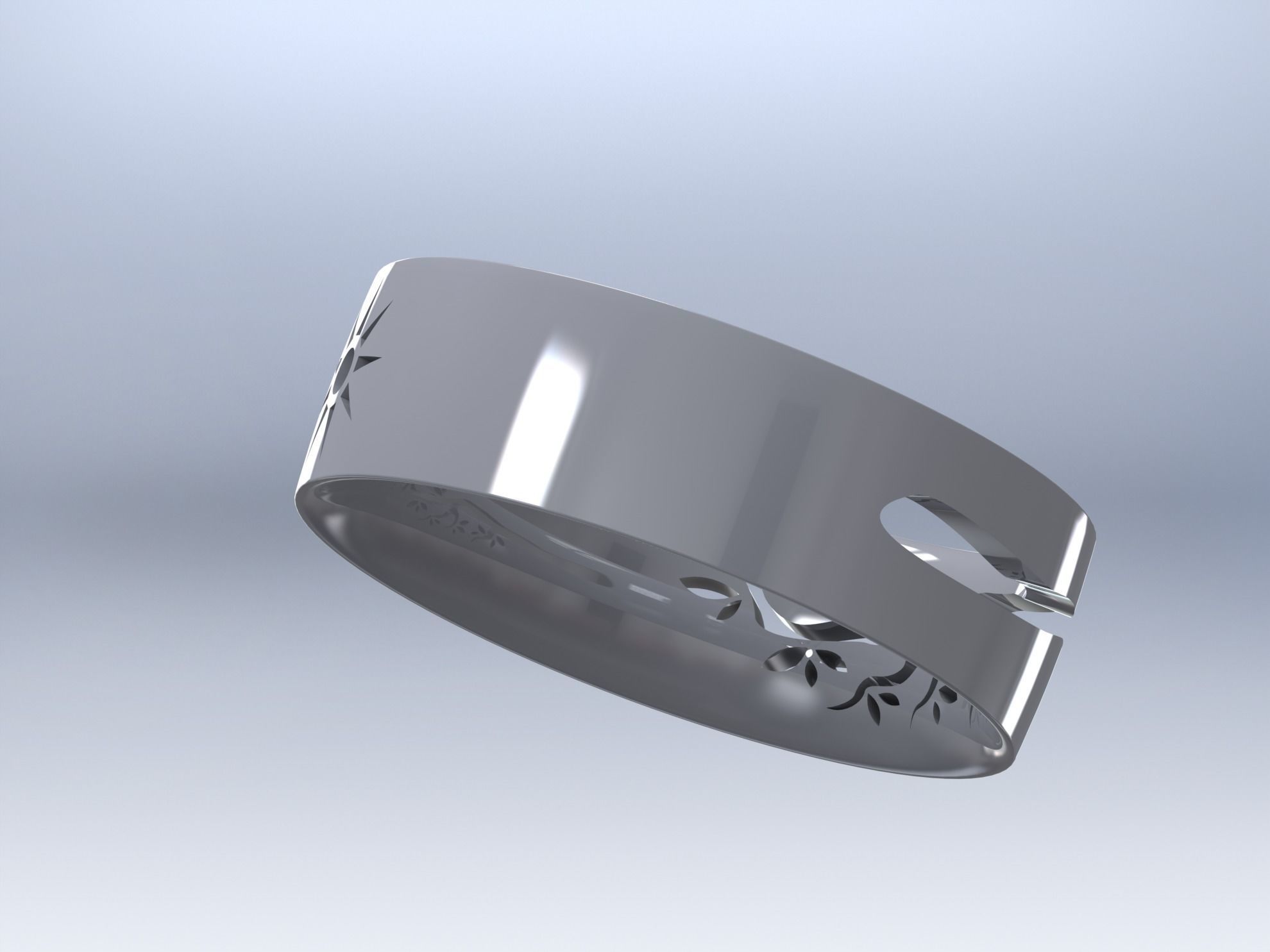 wedding ring 01 3D print model_84