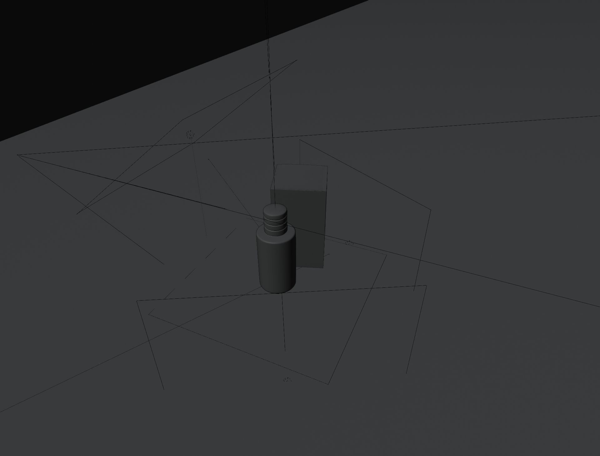 Dior Perfume Pink Bottle Low-poly 3D model_3