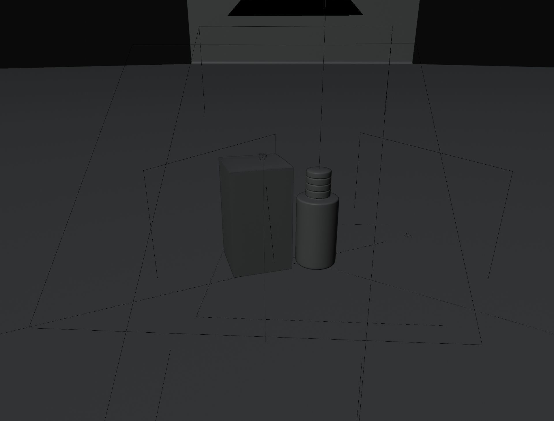 Dior Perfume Pink Bottle Low-poly 3D model_2