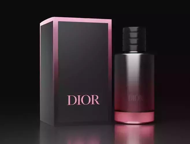 Dior Perfume Pink Bottle