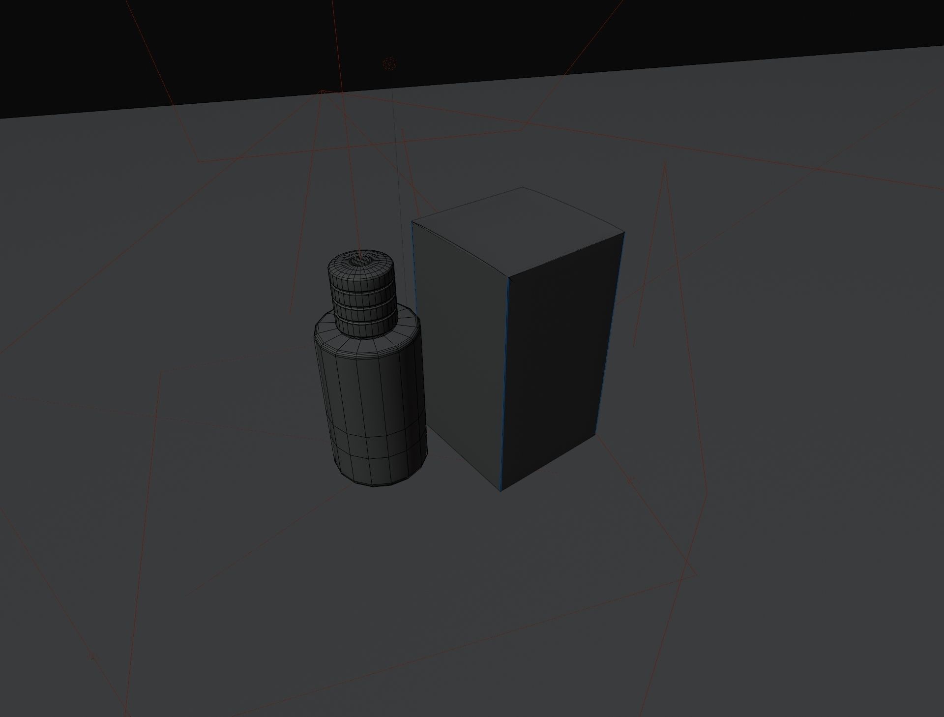 Dior Perfume Pink Bottle Low-poly 3D model_6