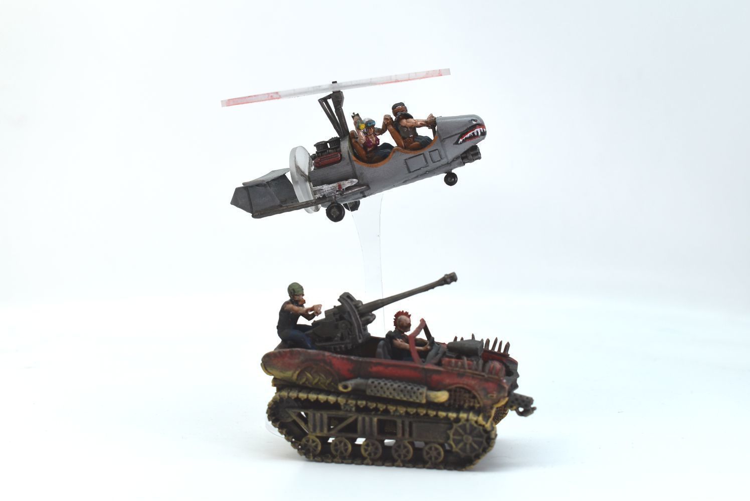 Two Seat Gyrocopter for the tabletop game Gaslands 3D print model_11