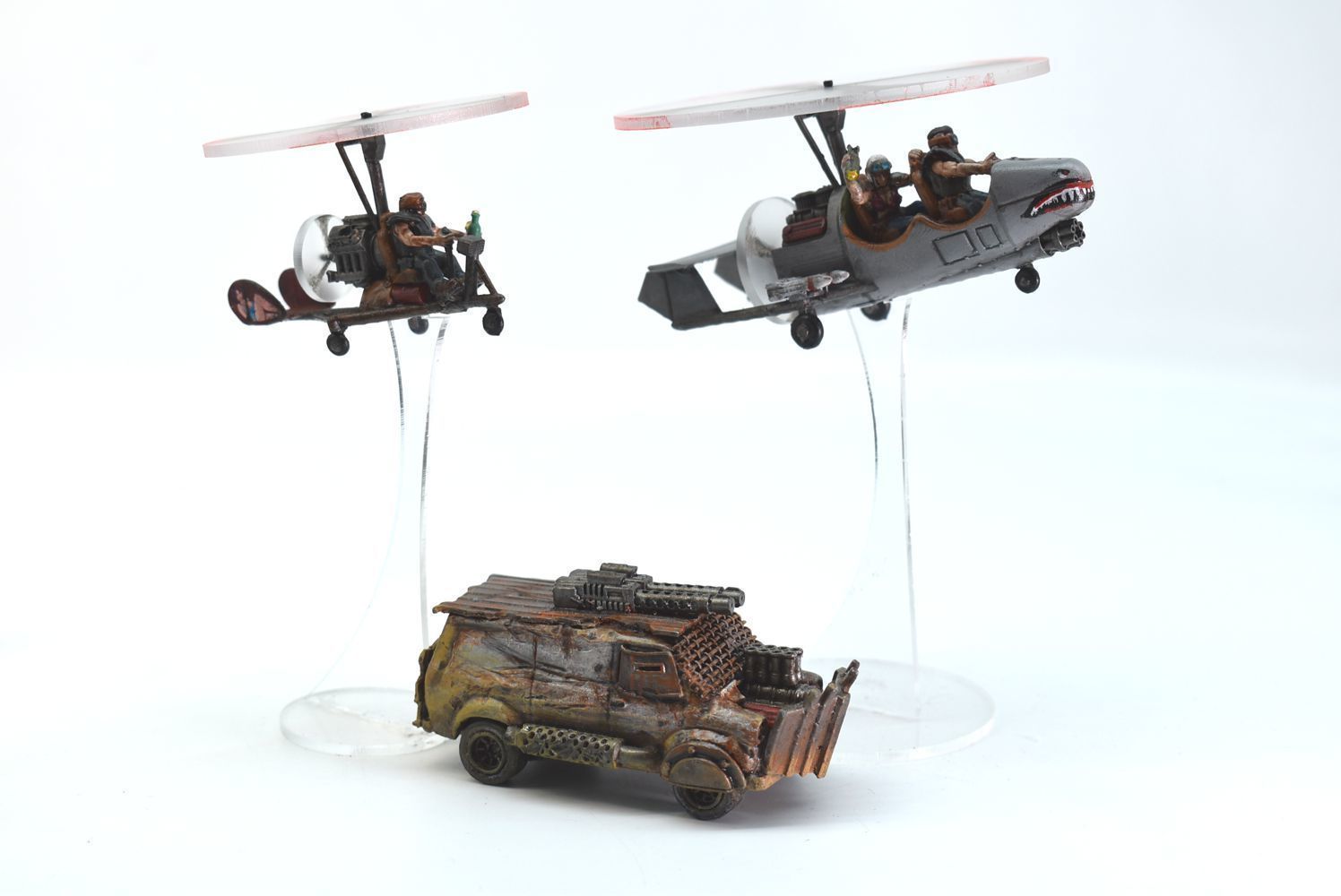 Two Seat Gyrocopter for the tabletop game Gaslands 3D print model_13