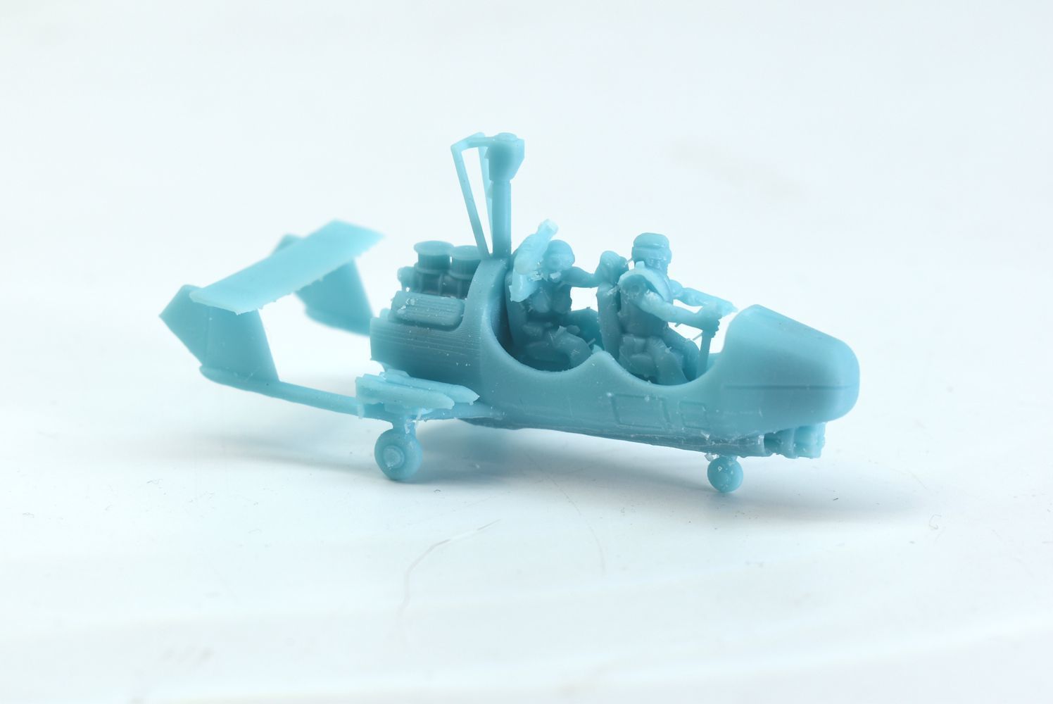 Two Seat Gyrocopter for the tabletop game Gaslands 3D print model_1