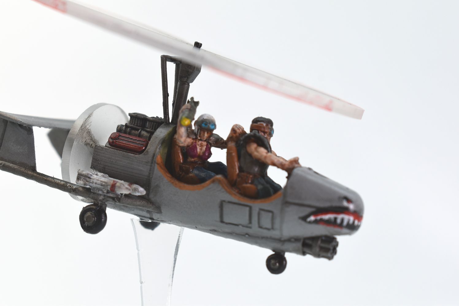 Two Seat Gyrocopter for the tabletop game Gaslands 3D print model_6