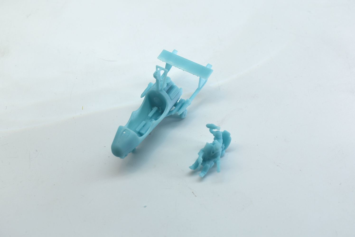 Two Seat Gyrocopter for the tabletop game Gaslands 3D print model_4