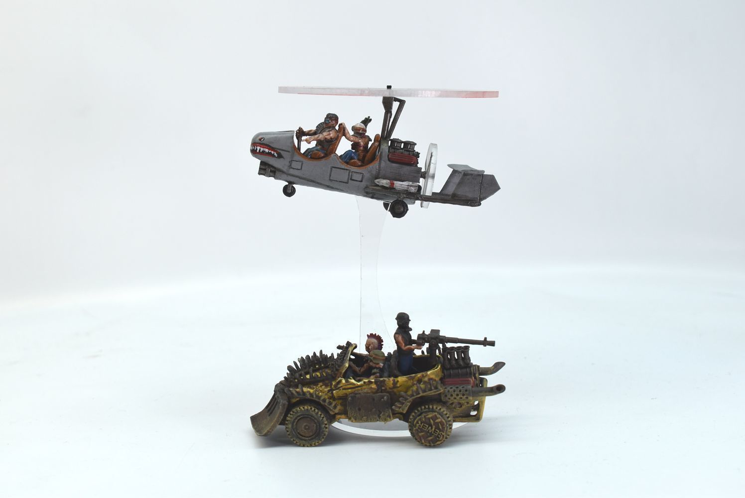 Two Seat Gyrocopter for the tabletop game Gaslands 3D print model_10