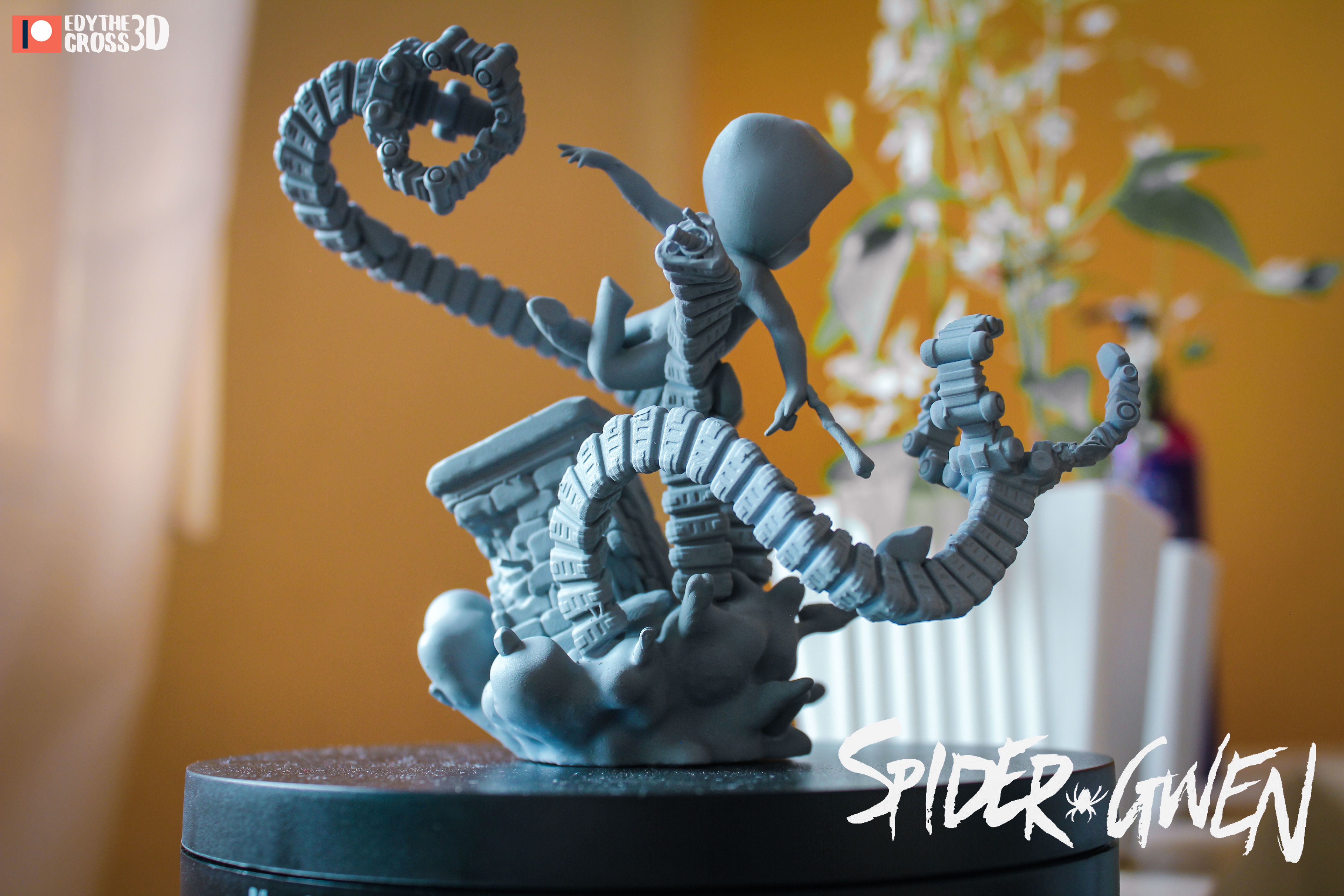 Spider Gwen 3D print model_2