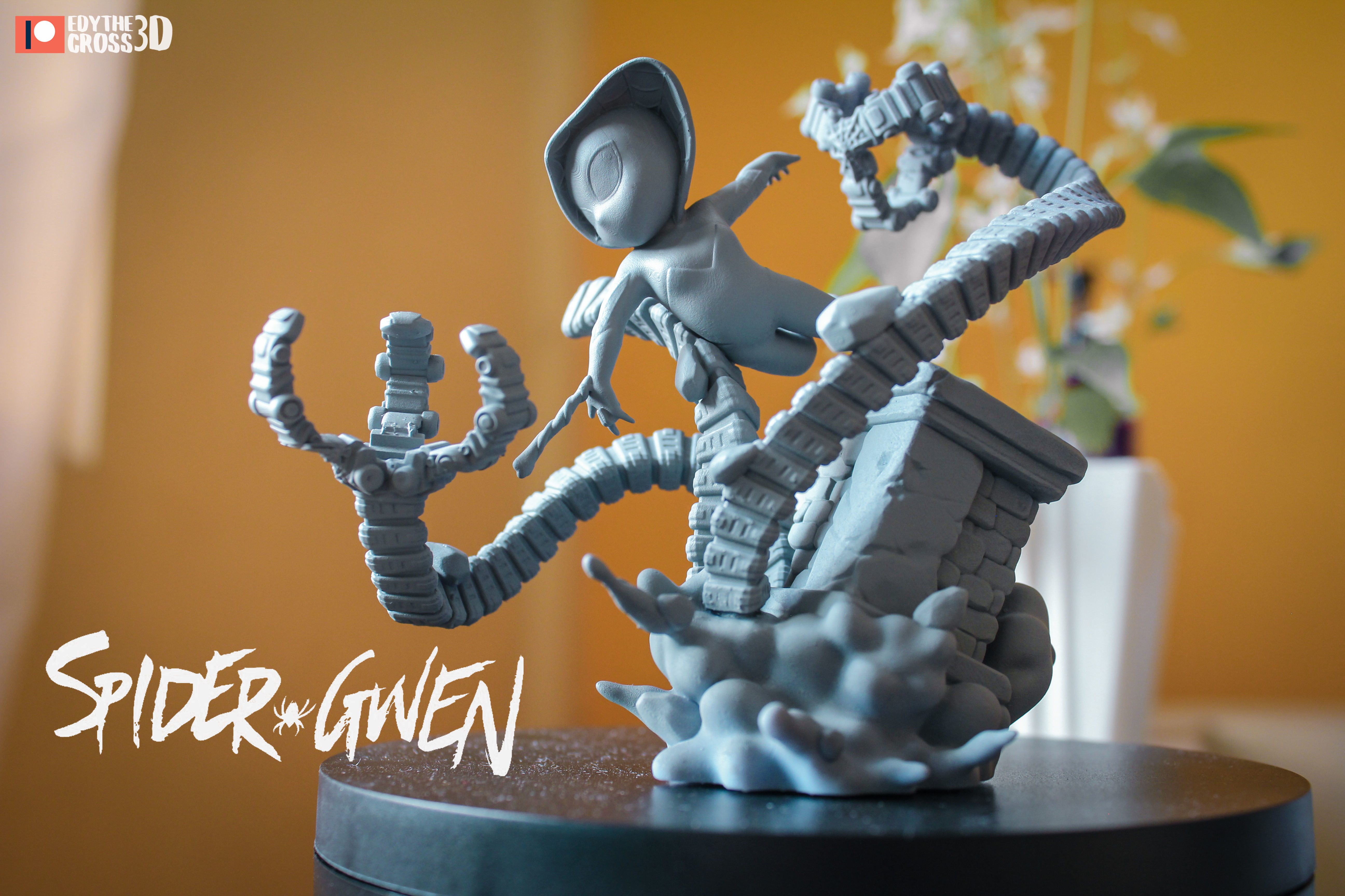 Spider Gwen 3D print model_1