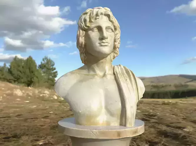 3D Alexander The Great Bust - Alejandro Magno 3D model  3D model