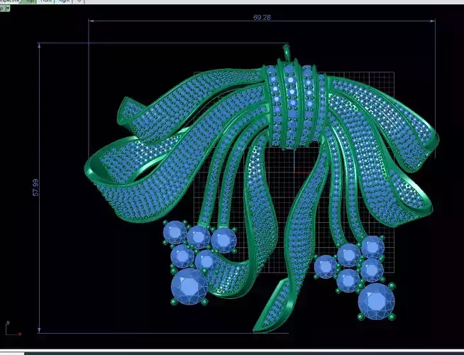 jewellery design of brooch