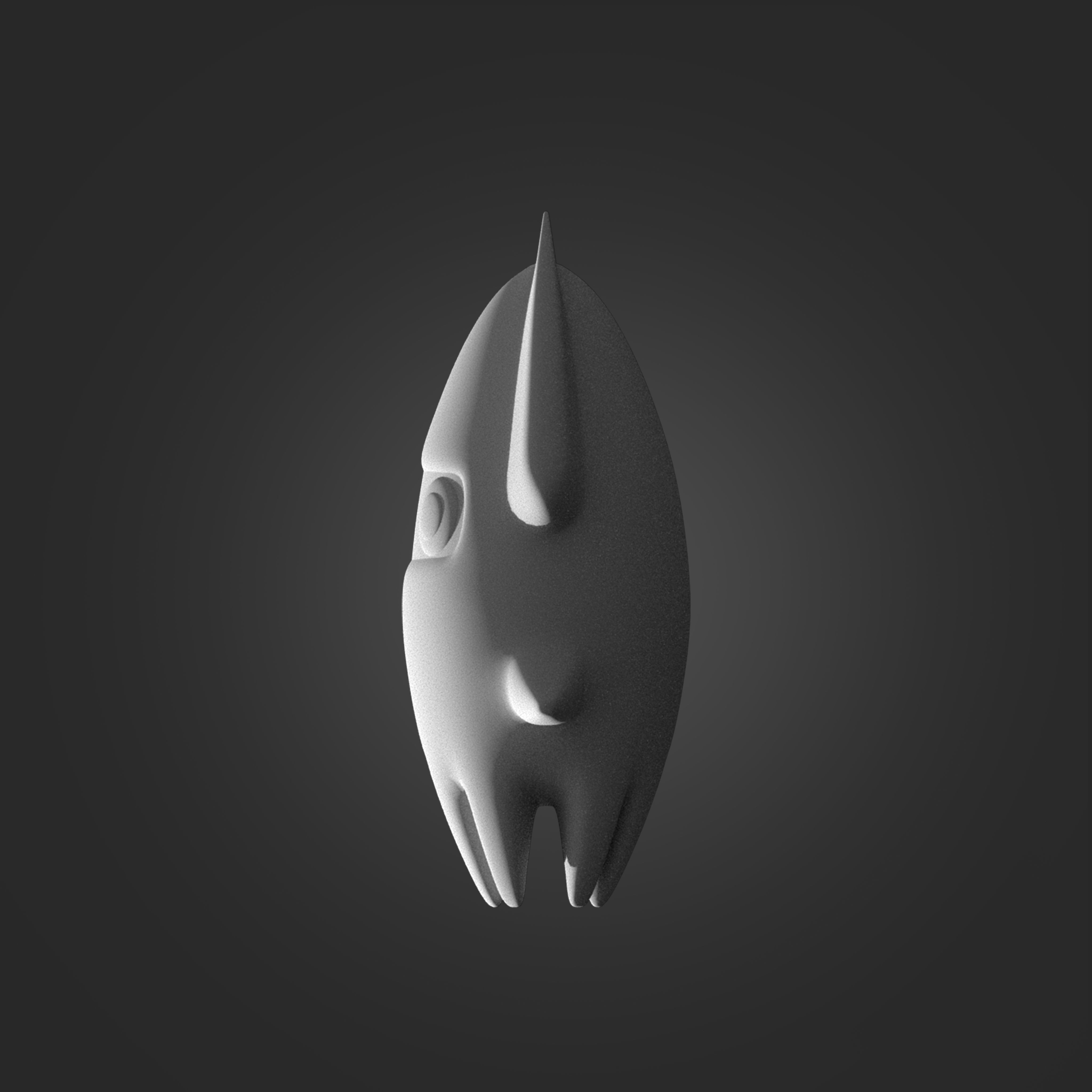 Blooper from Mario 3D print model_4