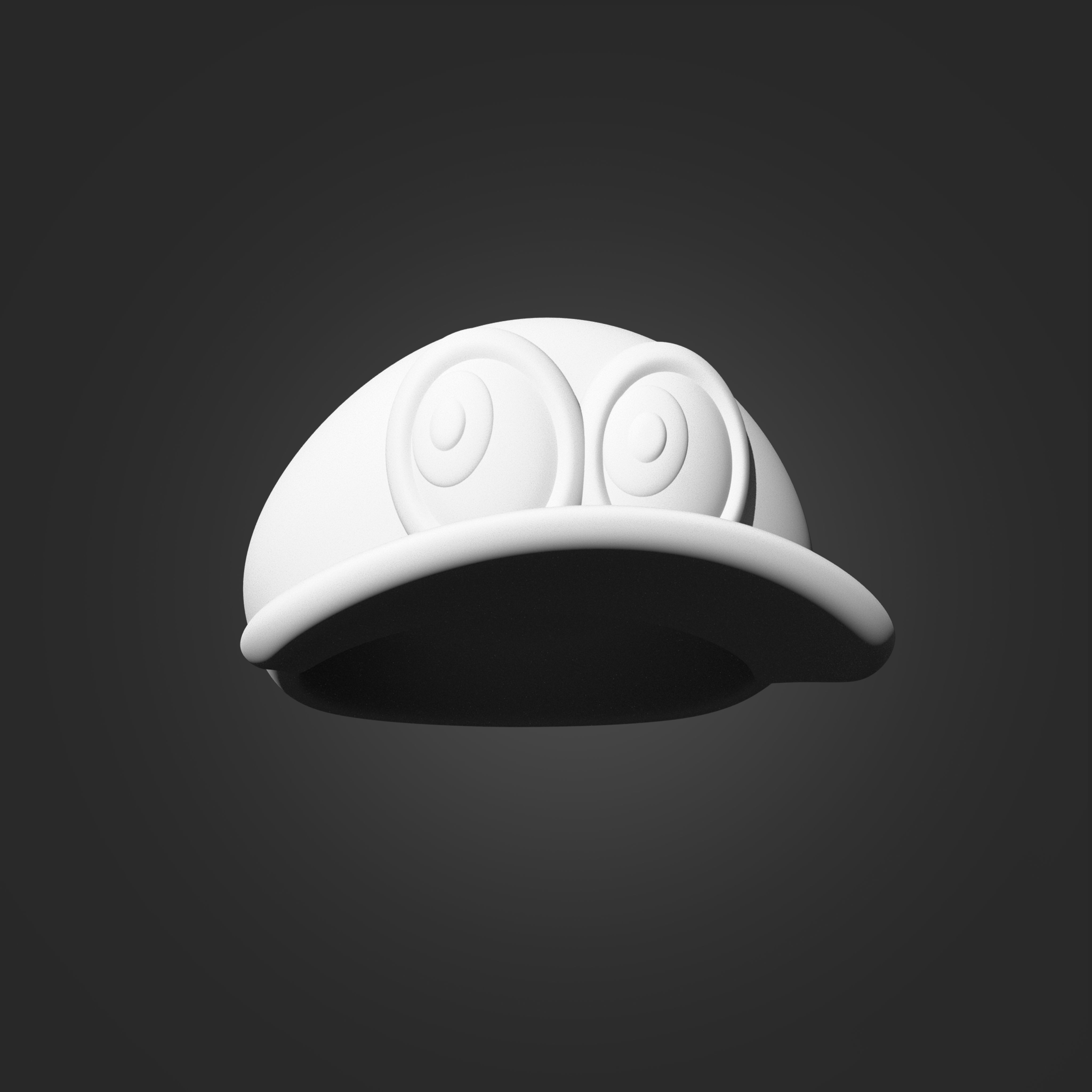 Cappy Hat from Mario 3D print model_3