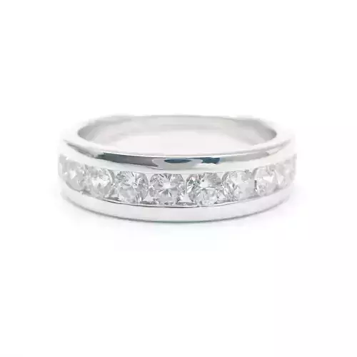 3DM Format Round cut male engagement ring