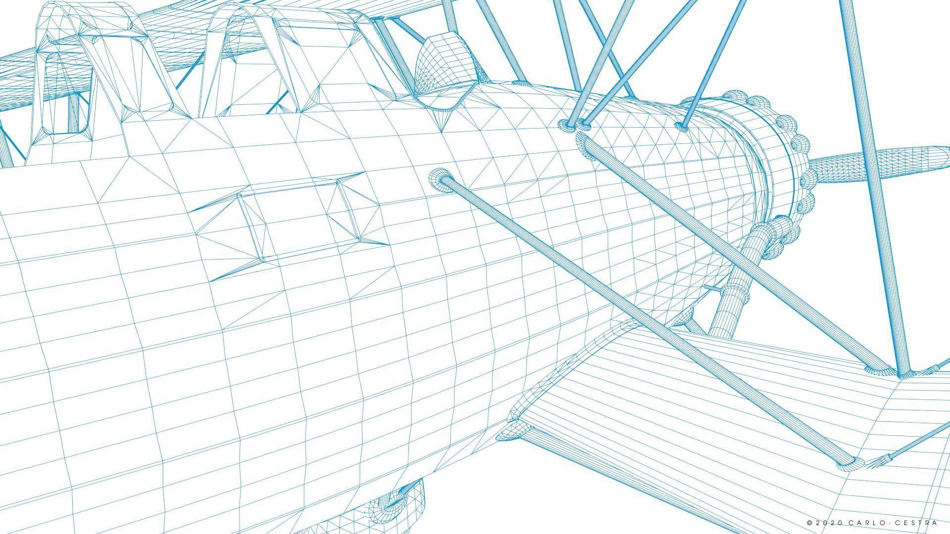 B4Y ha-327 - Rigged Low-poly 3D model_44