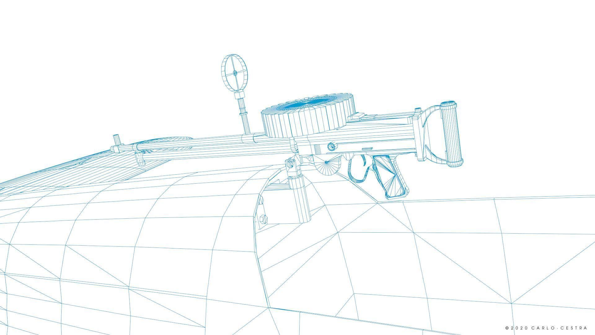 B4Y ha-327 - Rigged Low-poly 3D model_55