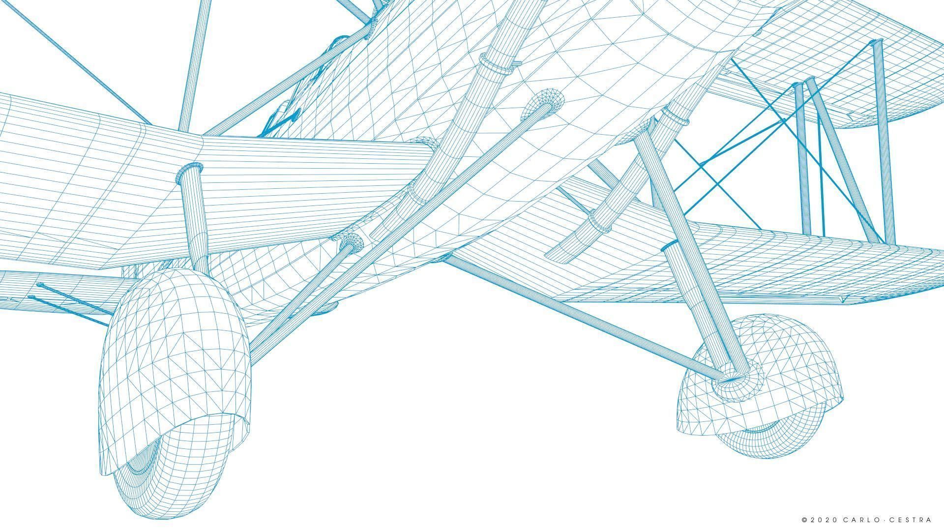 B4Y ha-327 - Rigged Low-poly 3D model_45