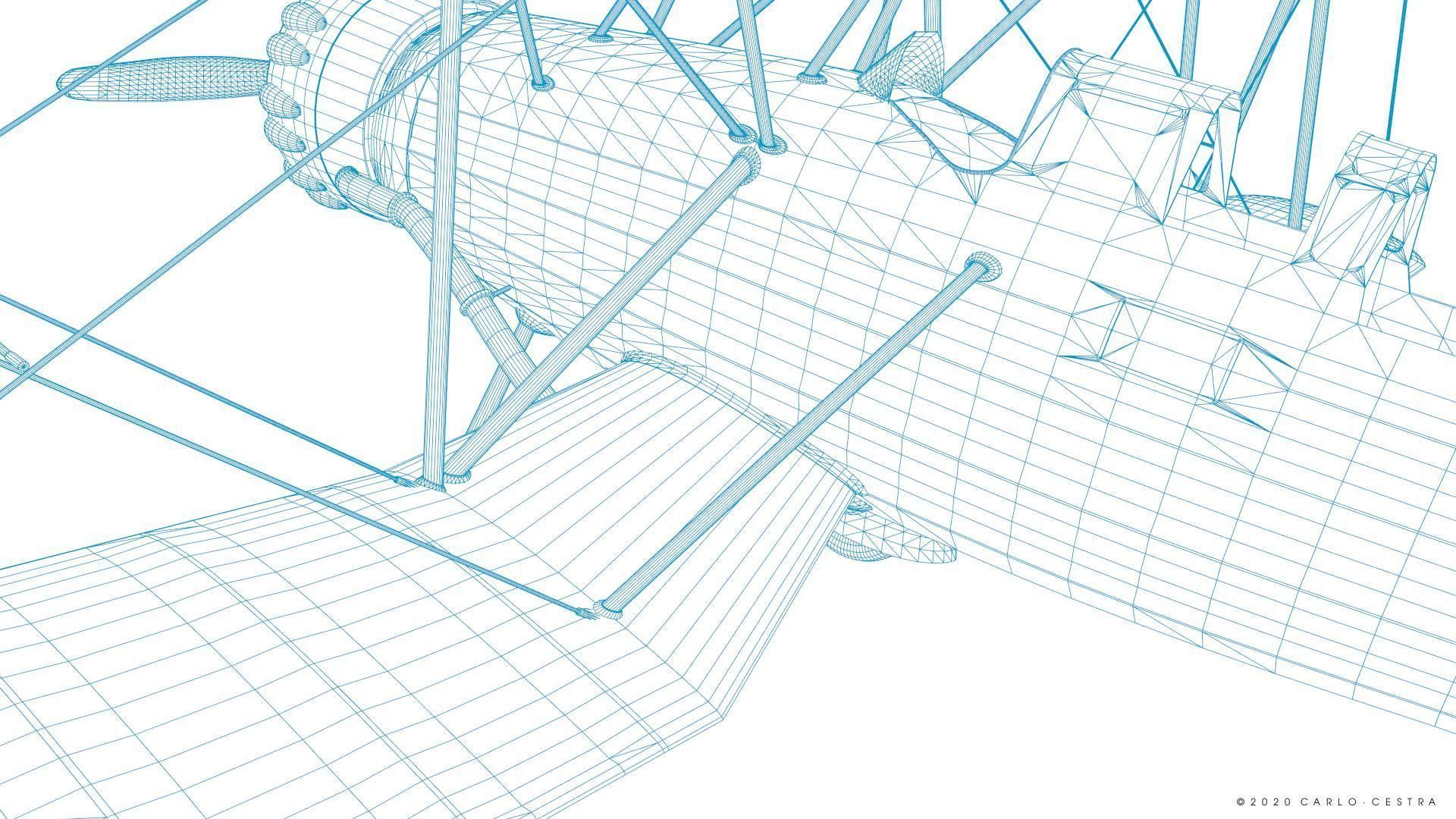 B4Y ha-327 - Rigged Low-poly 3D model_48