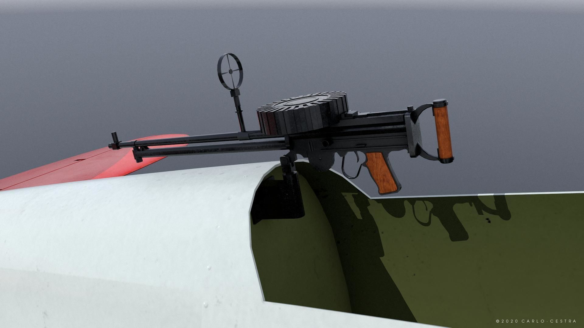 B4Y ha-327 - Rigged Low-poly 3D model_18