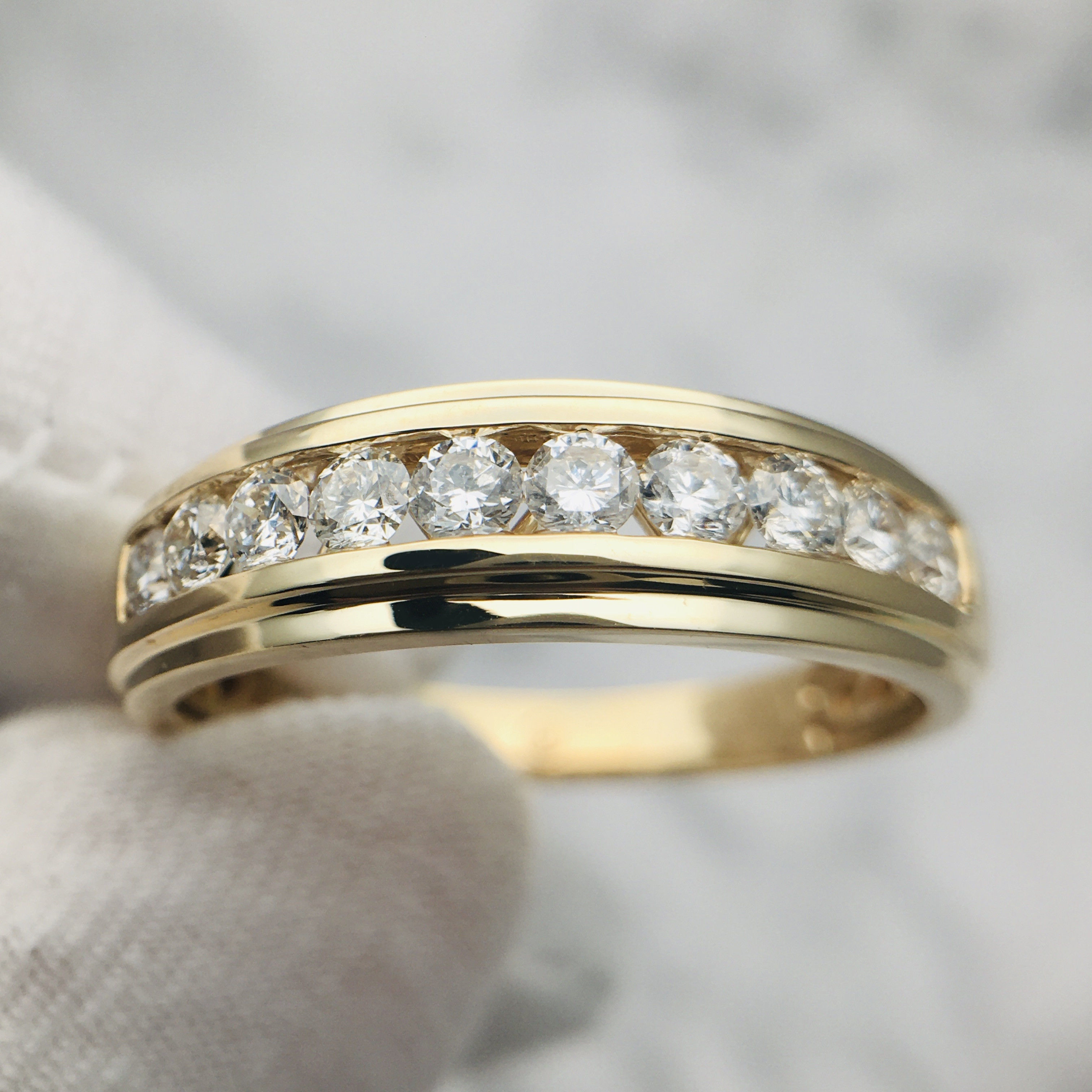 3DM Format Man wedding band male engagement ring 3D print model_9