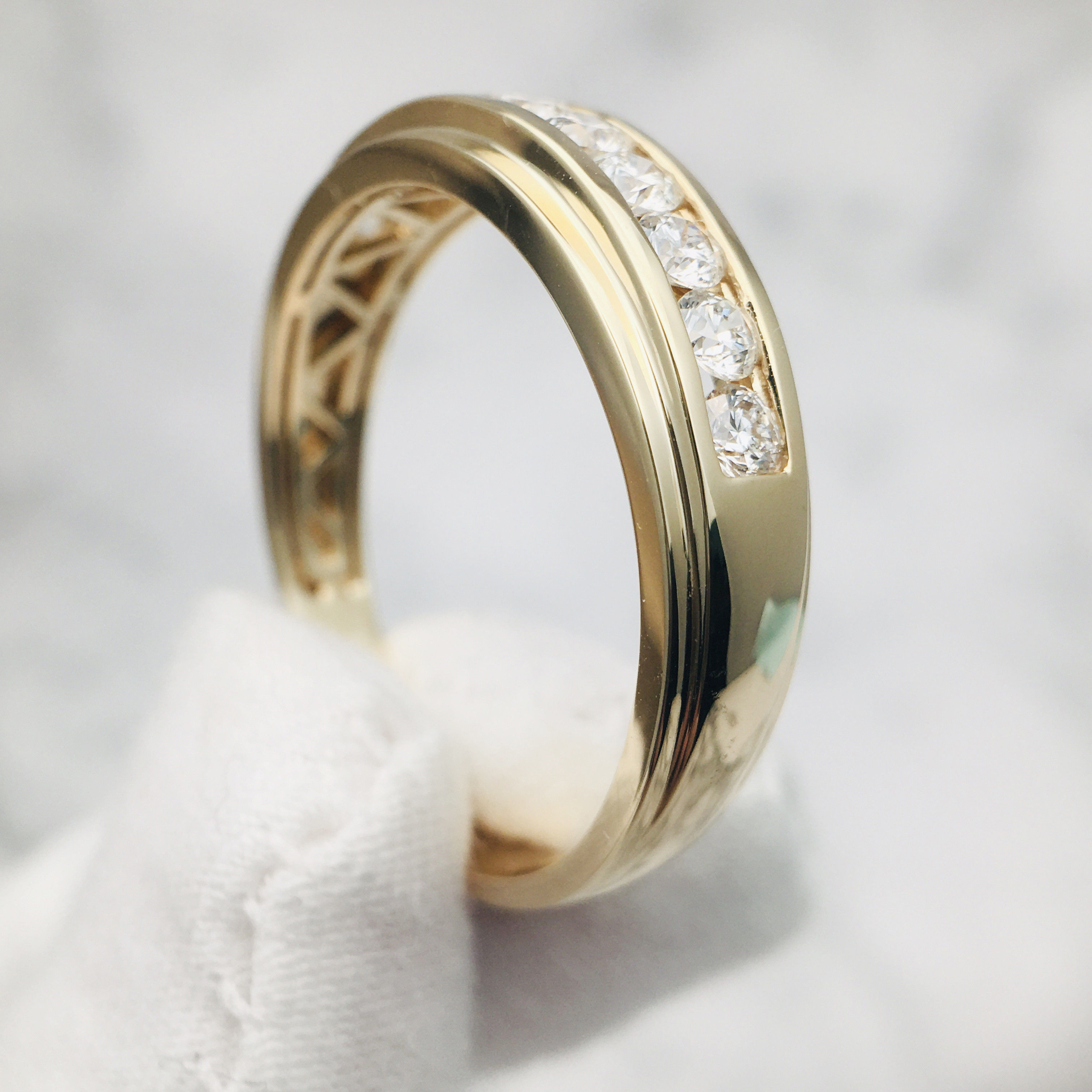 3DM Format Man wedding band male engagement ring 3D print model_8