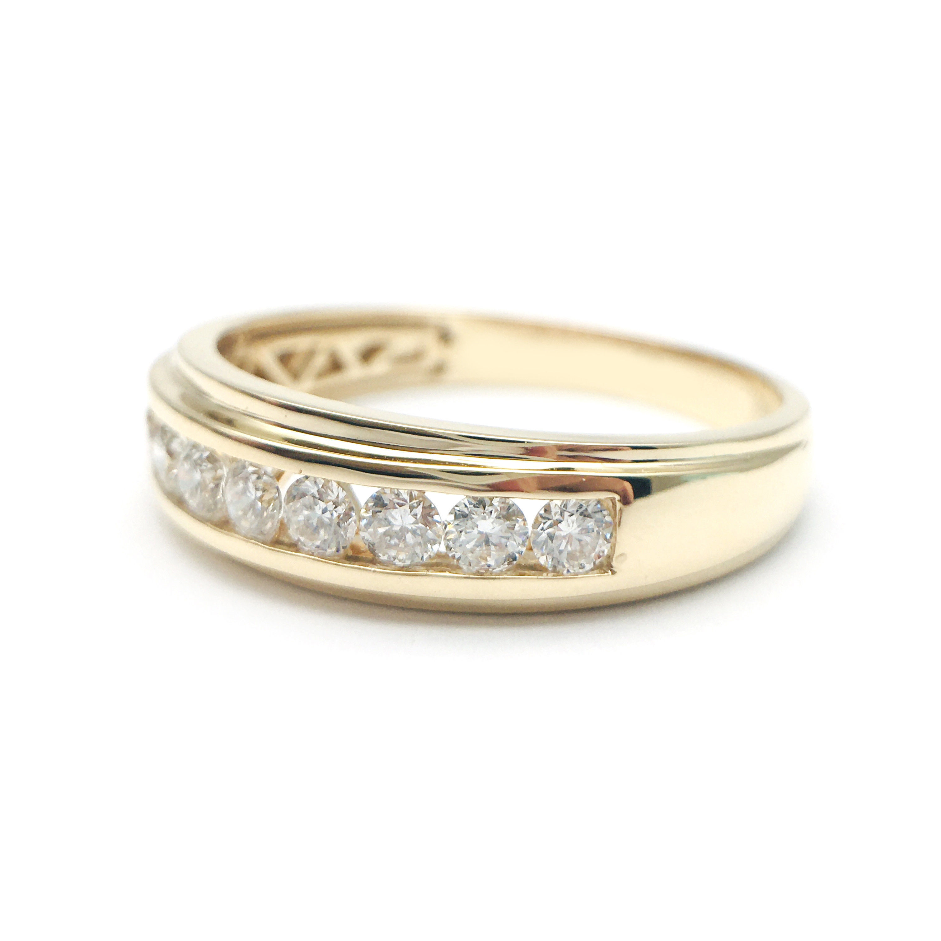 3DM Format Man wedding band male engagement ring 3D print model_1