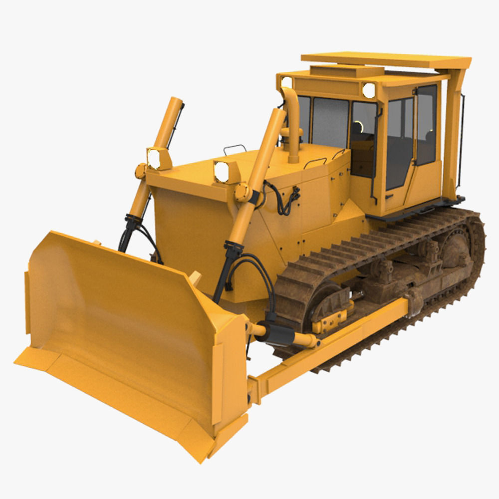 Construction Building Site Collection Low-poly 3D model_17