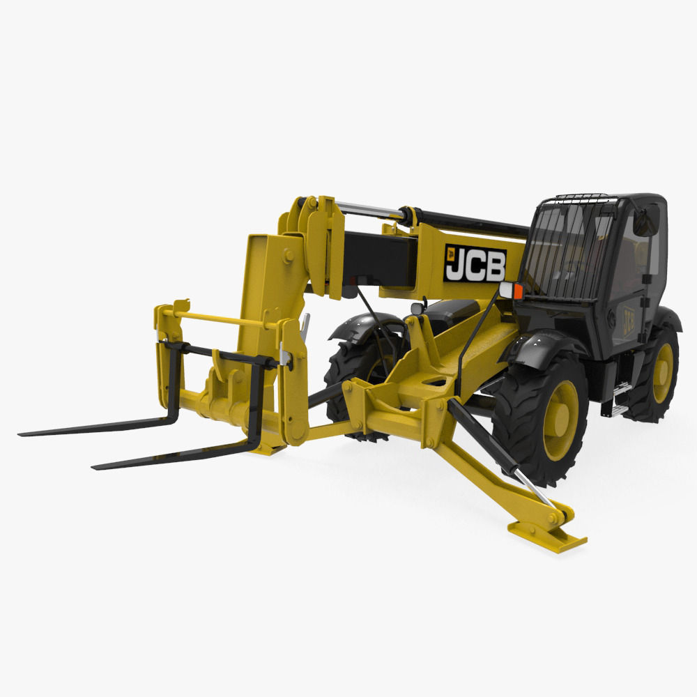 Construction Building Site Collection Low-poly 3D model_12