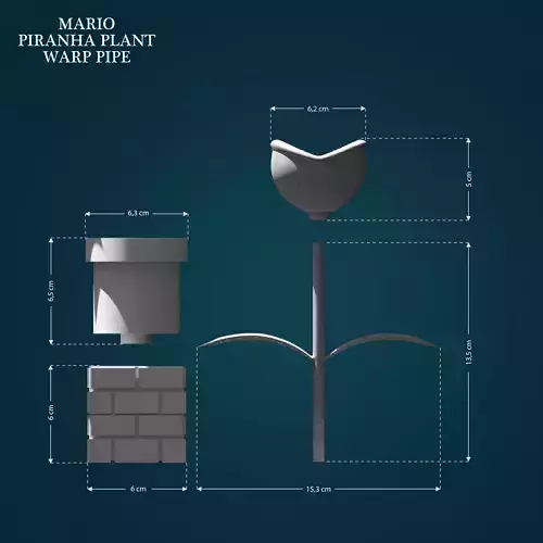 Piranha Plant from Mario