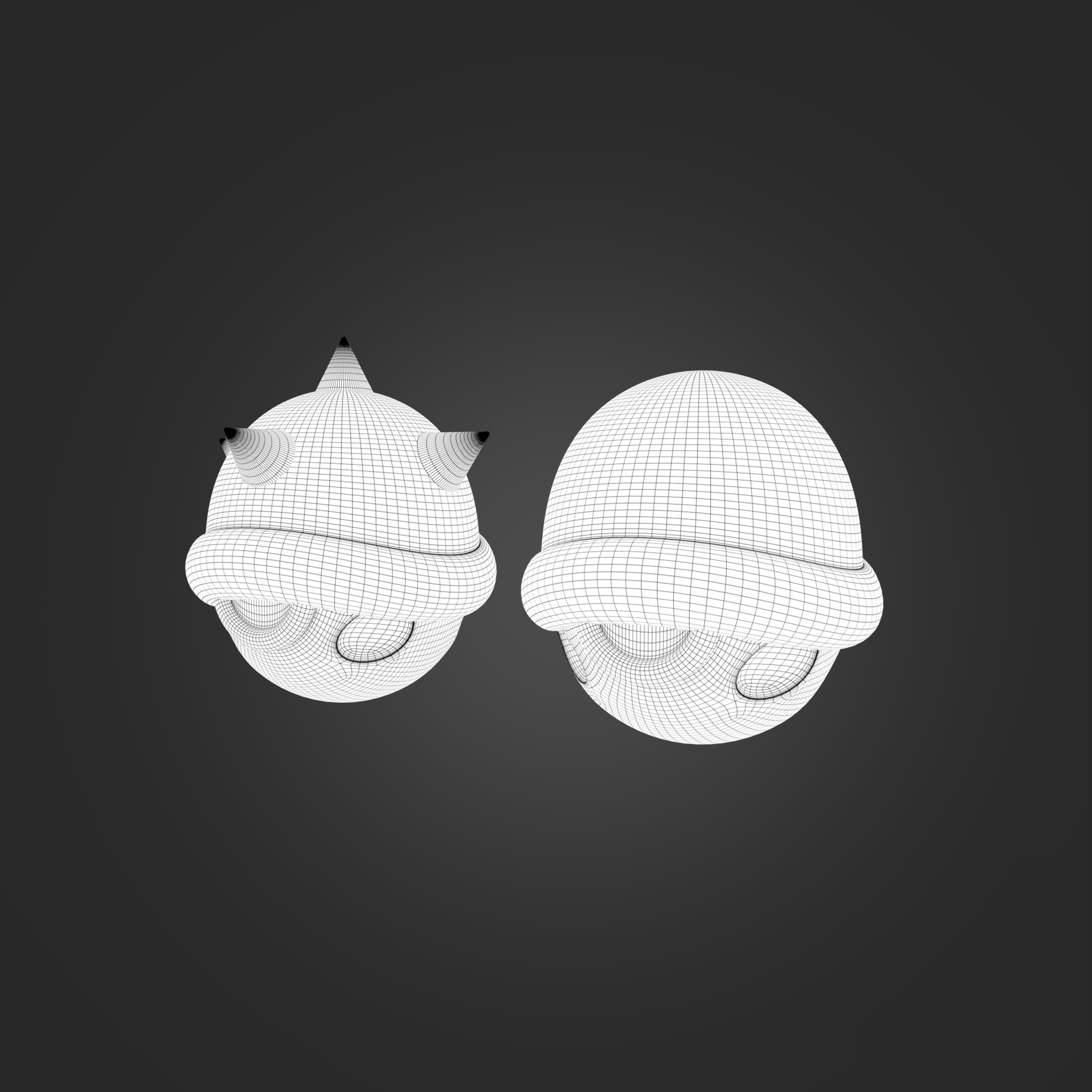 Turtle Shells from Mario 3D print model_5