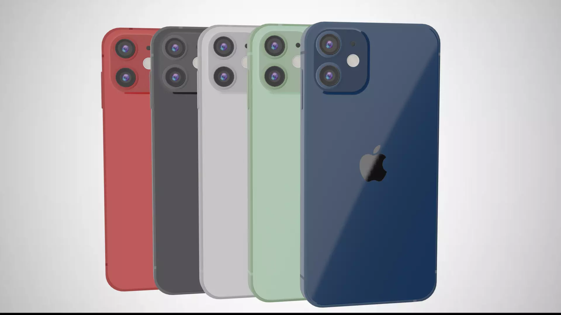 Iphone 12 Mini Low-poly 3D model_0