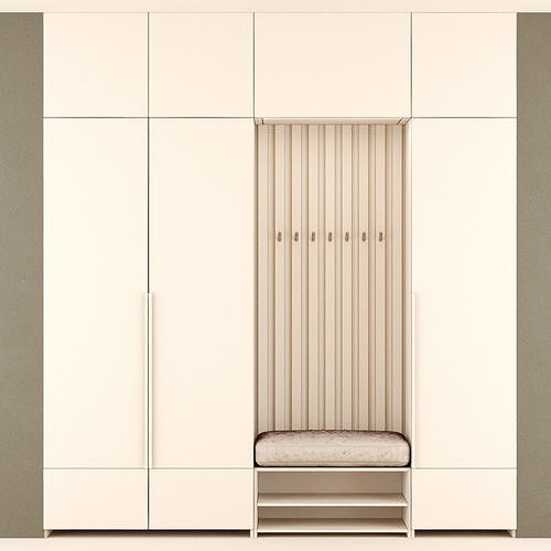 Hall furniture 4 3D model 2