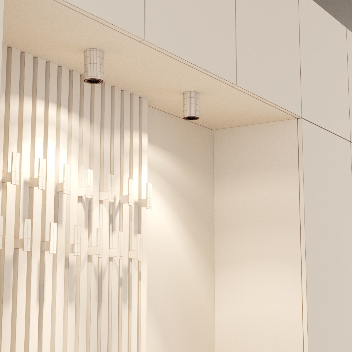 Hall furniture 5 3D model_15