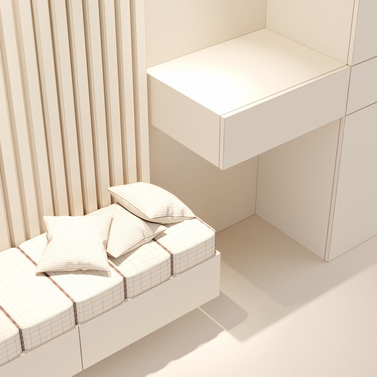Hall furniture 5 3D model_13