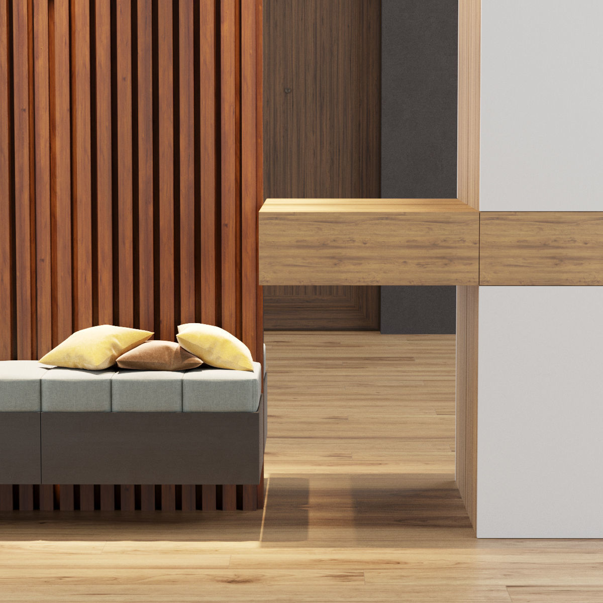 Hall furniture 5 3D model_10