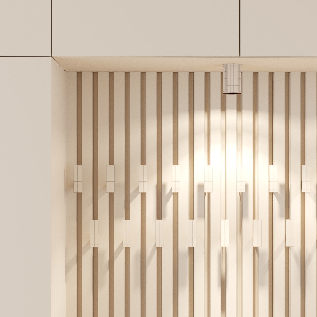 Hall furniture 5 3D model_7