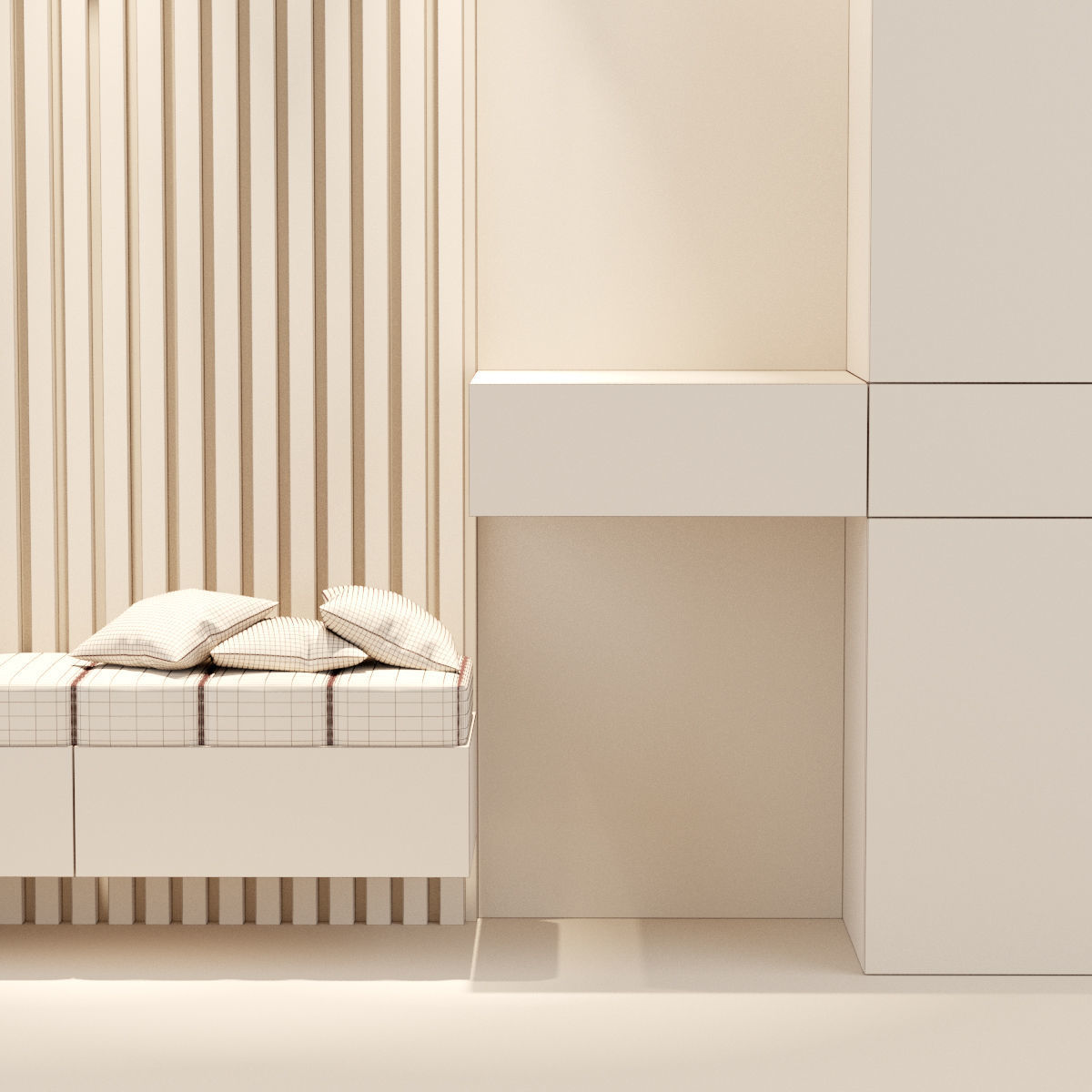 Hall furniture 5 3D model_11