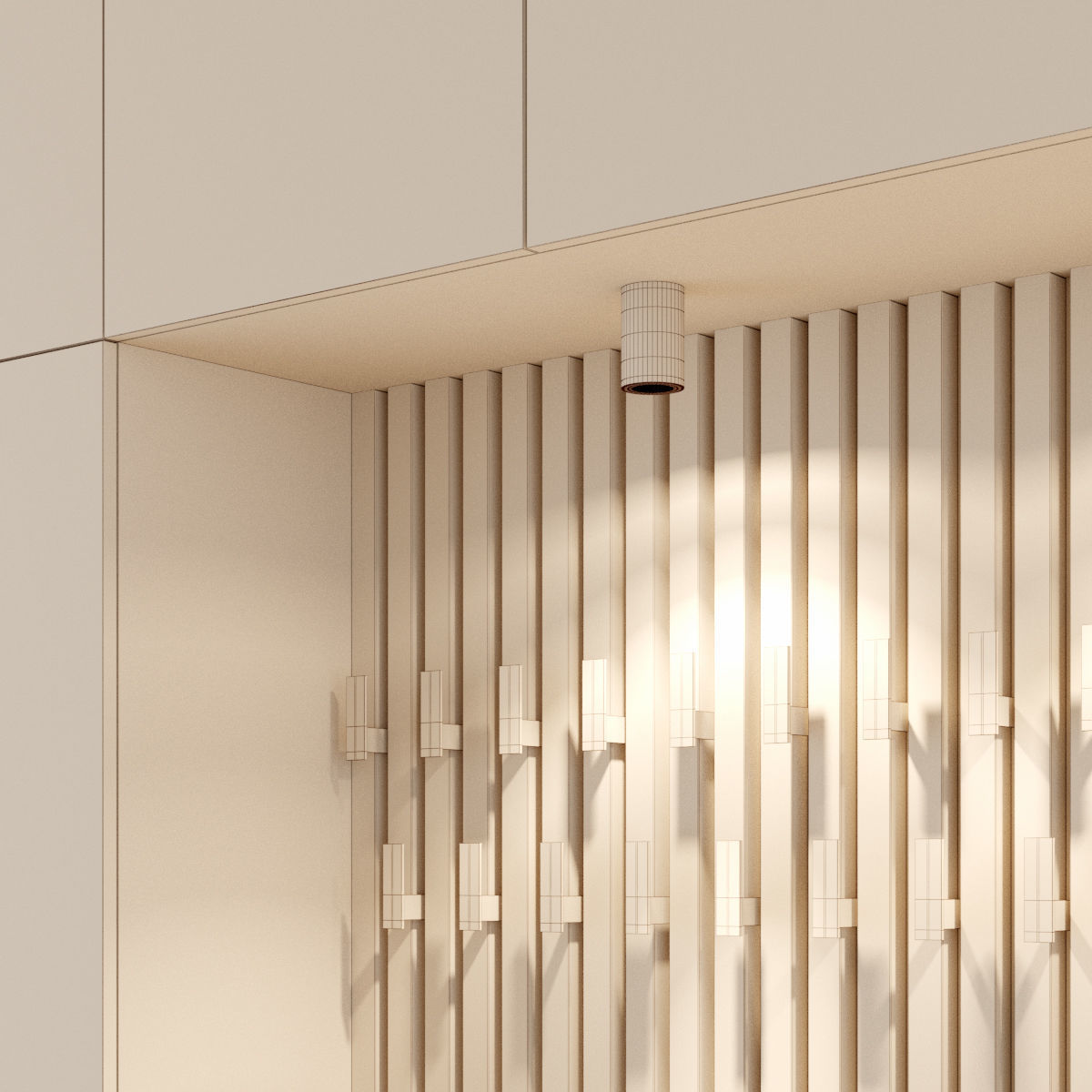 Hall furniture 5 3D model_19