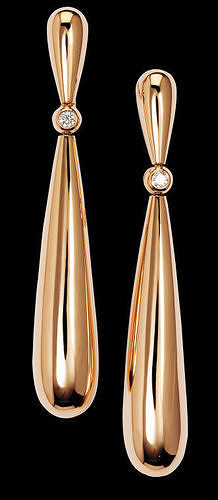 Earrings Goccia -CG93 3D print model