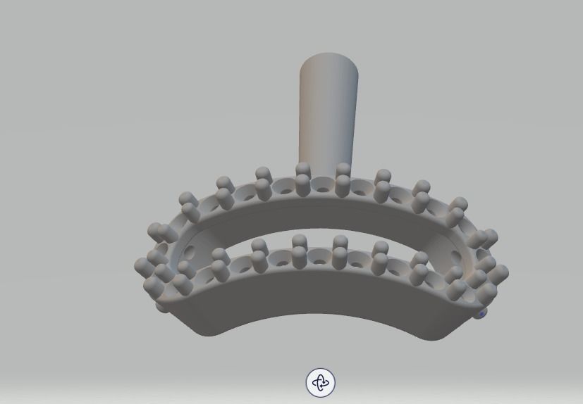 rings messika move crimped -CG85 3D print model_3