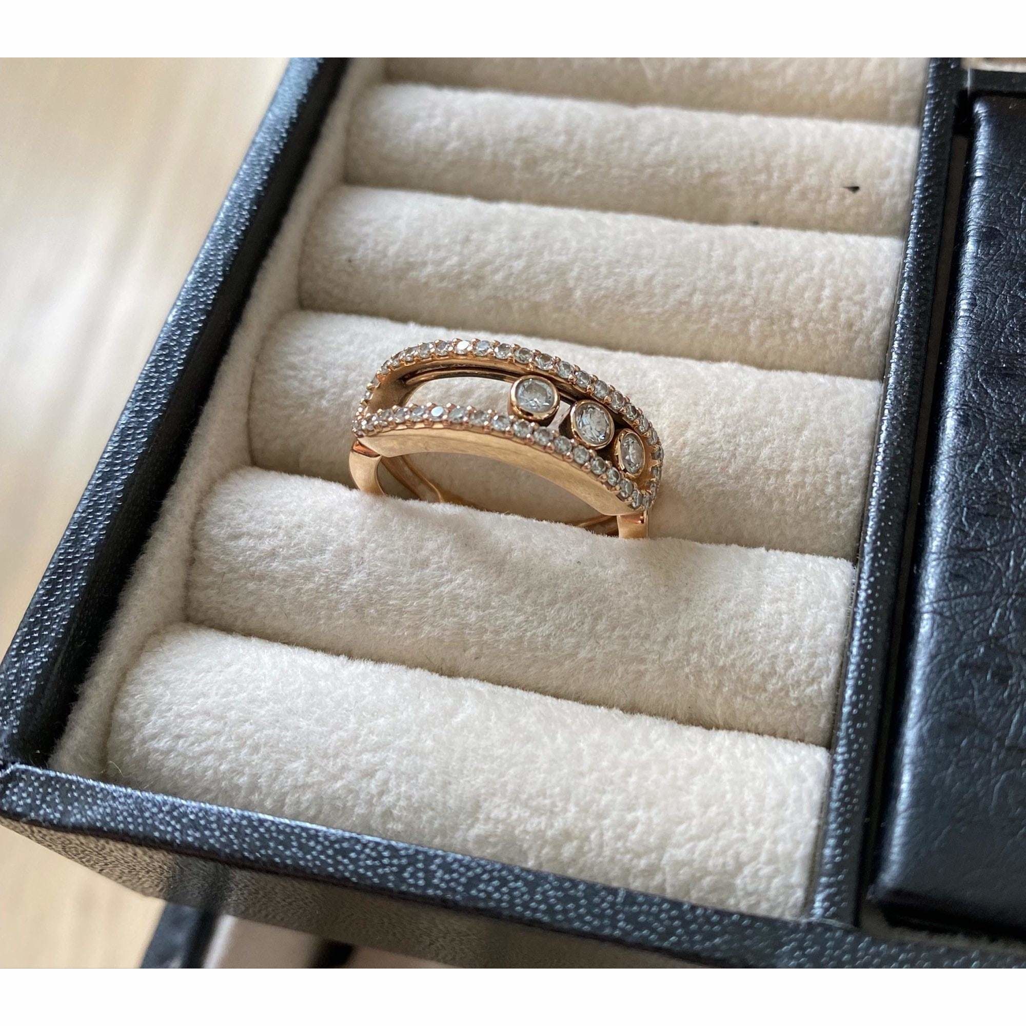 rings messika move crimped -CG85 3D print model_11