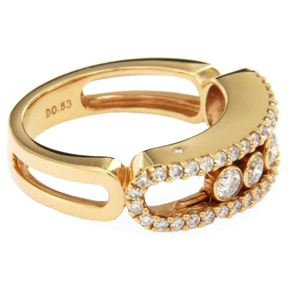 rings messika move crimped -CG85 3D print model_2