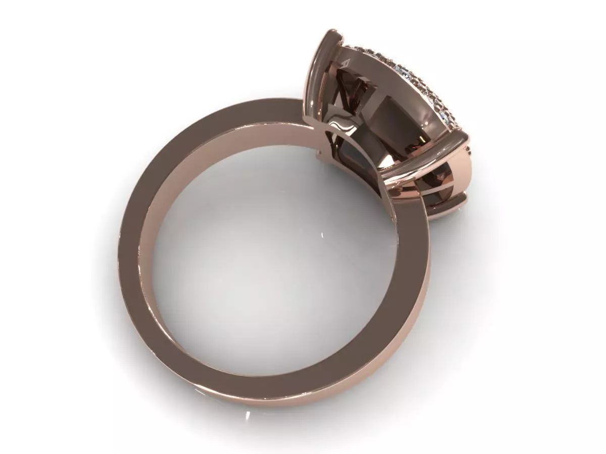 C3D Diamond Ring 016 3D print model_0