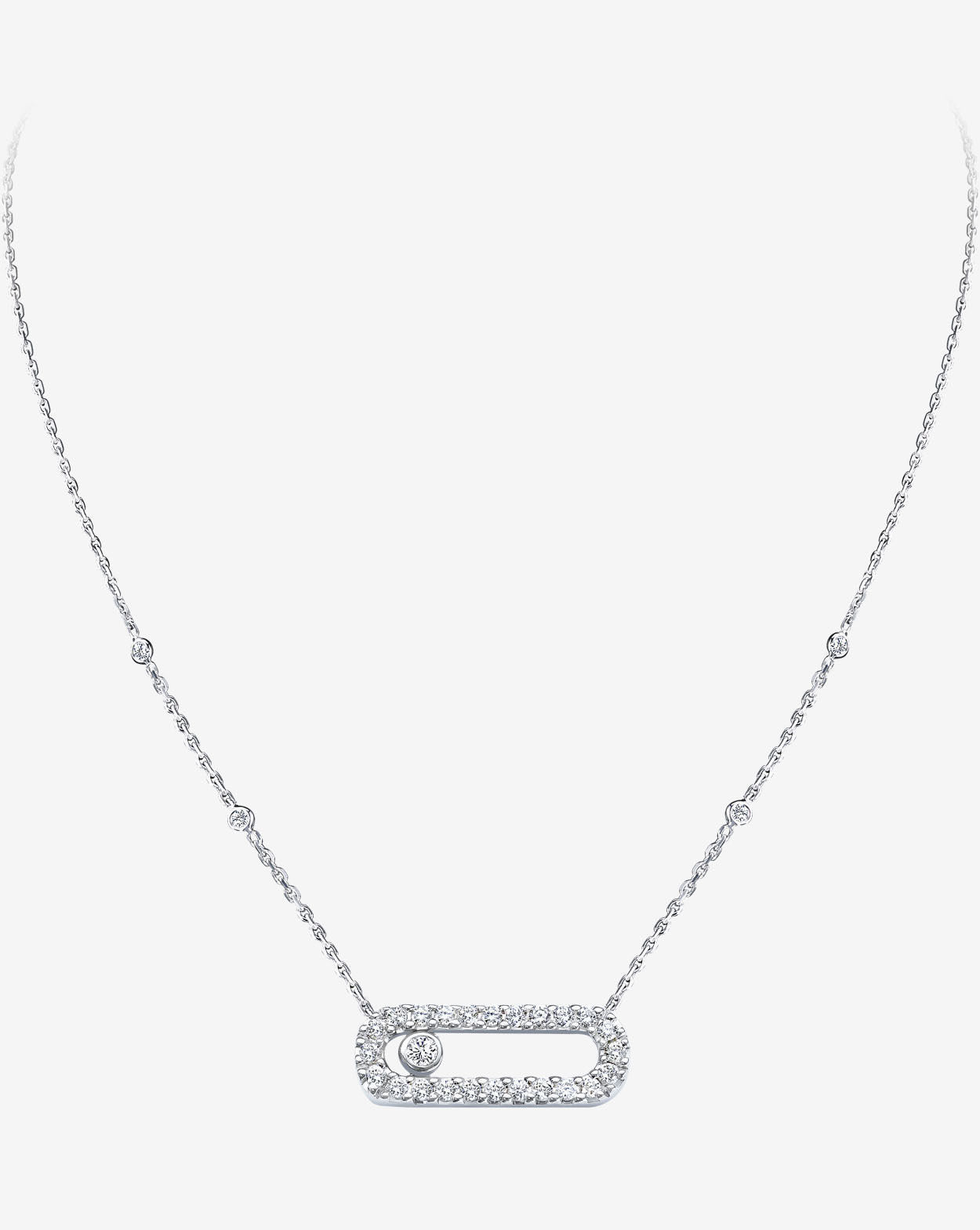  set necklaces  messika -CG87 3D print model_7