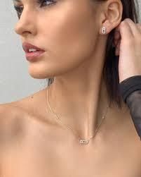  set necklaces  messika -CG87 3D print model_8