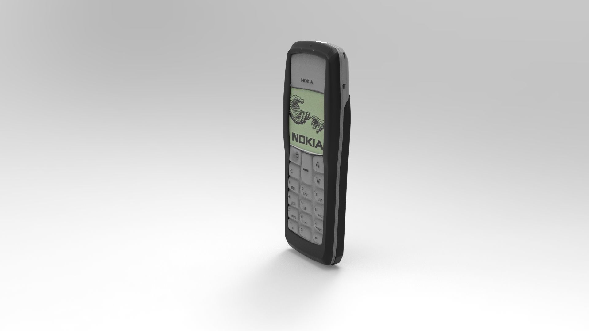 Nokia 1100 3D model_10