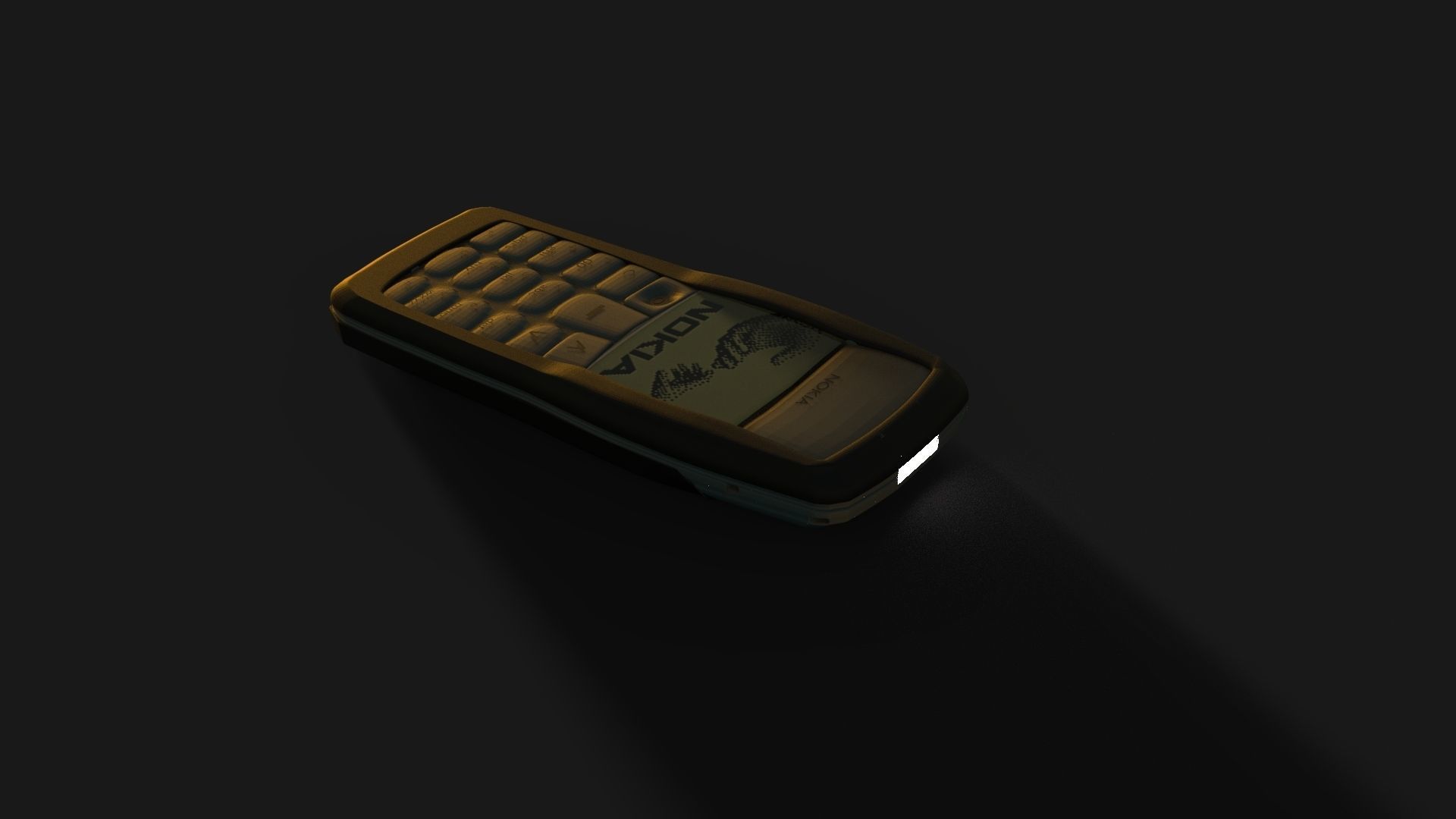 Nokia 1100 3D model_8