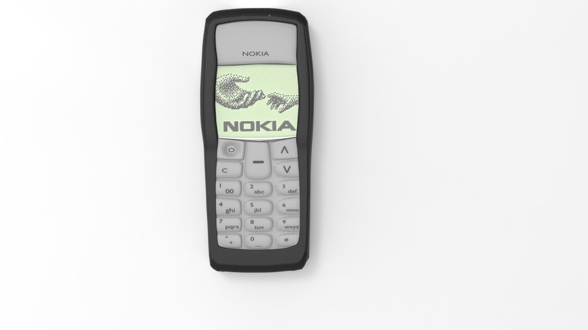 Nokia 1100 3D model_4