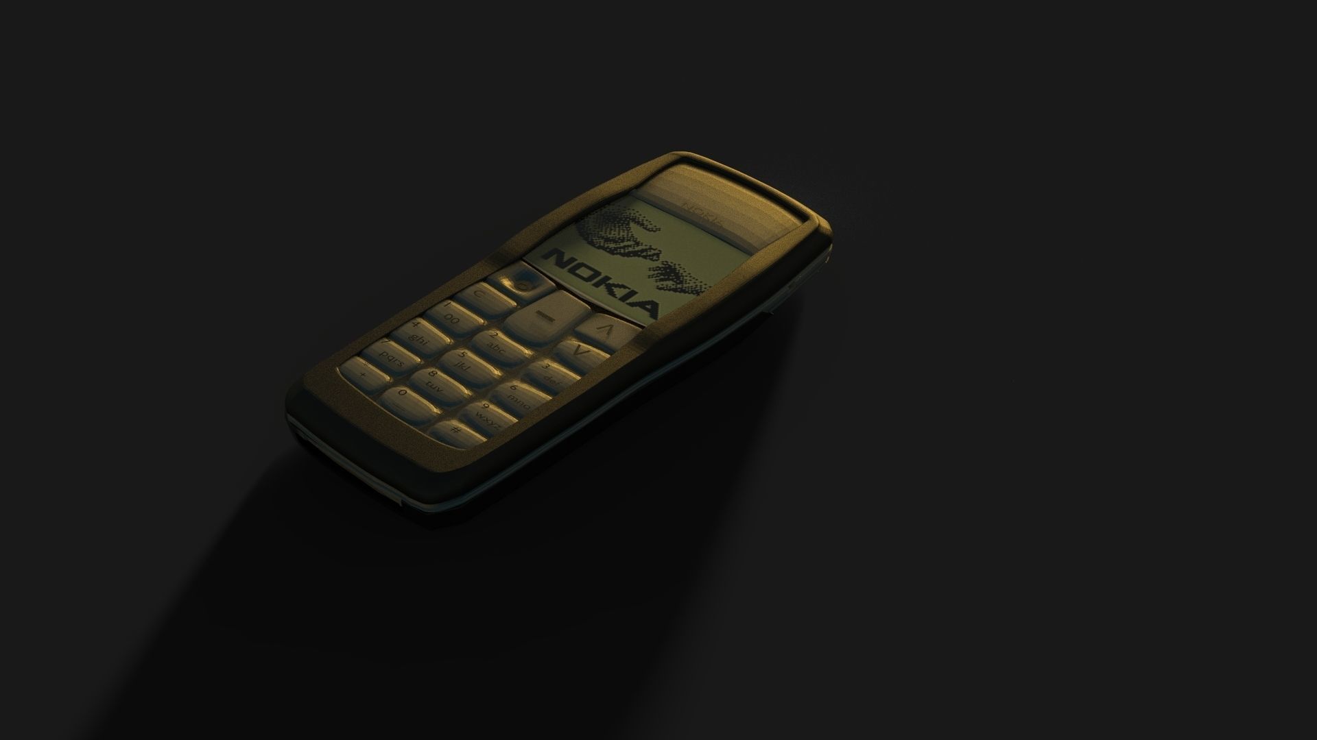 Nokia 1100 3D model_7