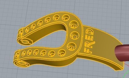 rings fred mini -CG92 3D print model_5